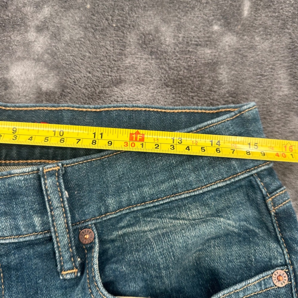 Lucky Brand 410 Athletic Straight Mens Jeans Blue‎ Medium Wash 32x30 RN80318 - Picture 6 of 9